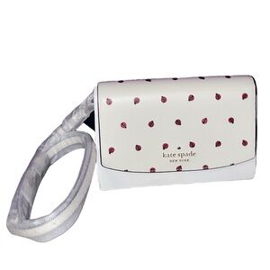 🆕💜 Kate Spade Ladybug Print Small Crossbody | New With Tags  $299 Retail